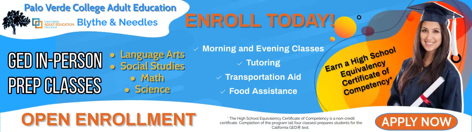 GED Enrollment